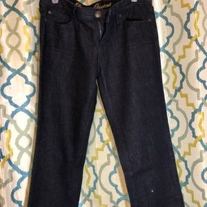 Gap dark blue bootcut jeans